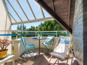 Appartement 2P à 500m des plages, balcon S-O, parking privé, 3* Meublé de Tourisme - FR-1-477-177